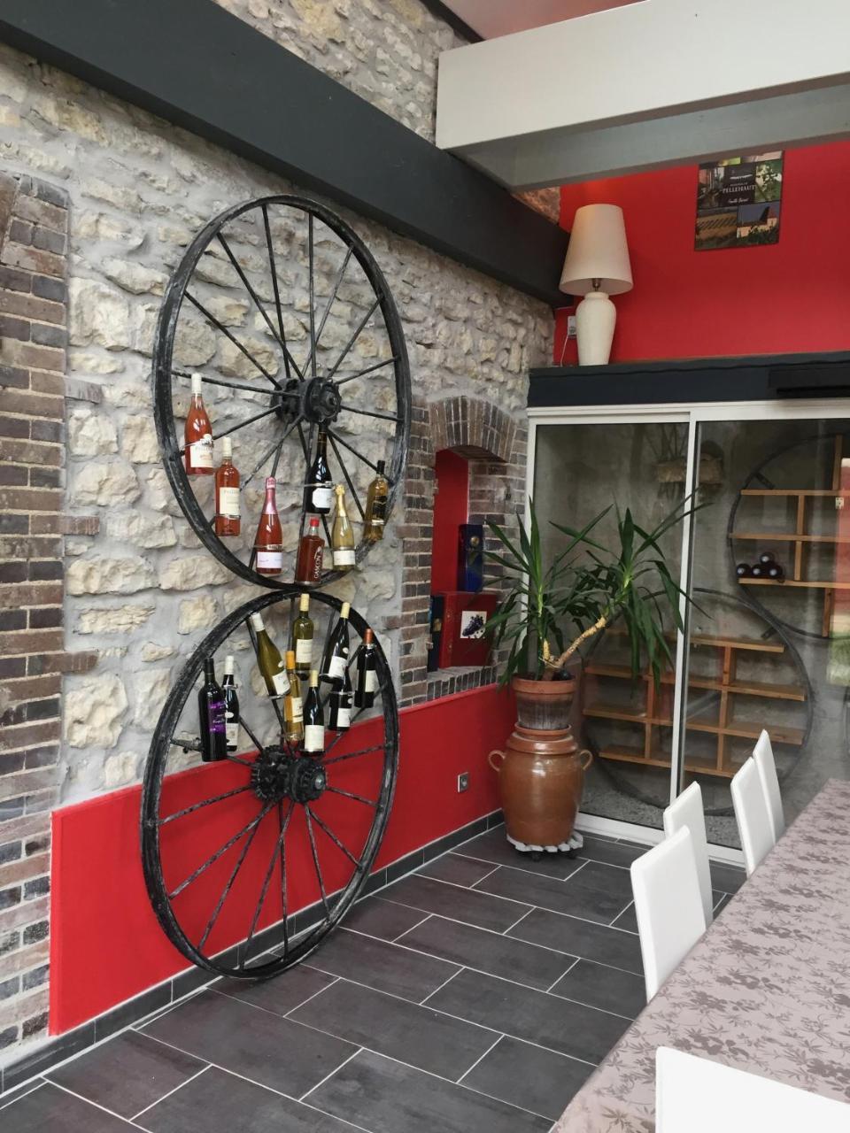 Saint-Maurice-le-Vieil Le Rouge & Blanc B&B 외부 사진