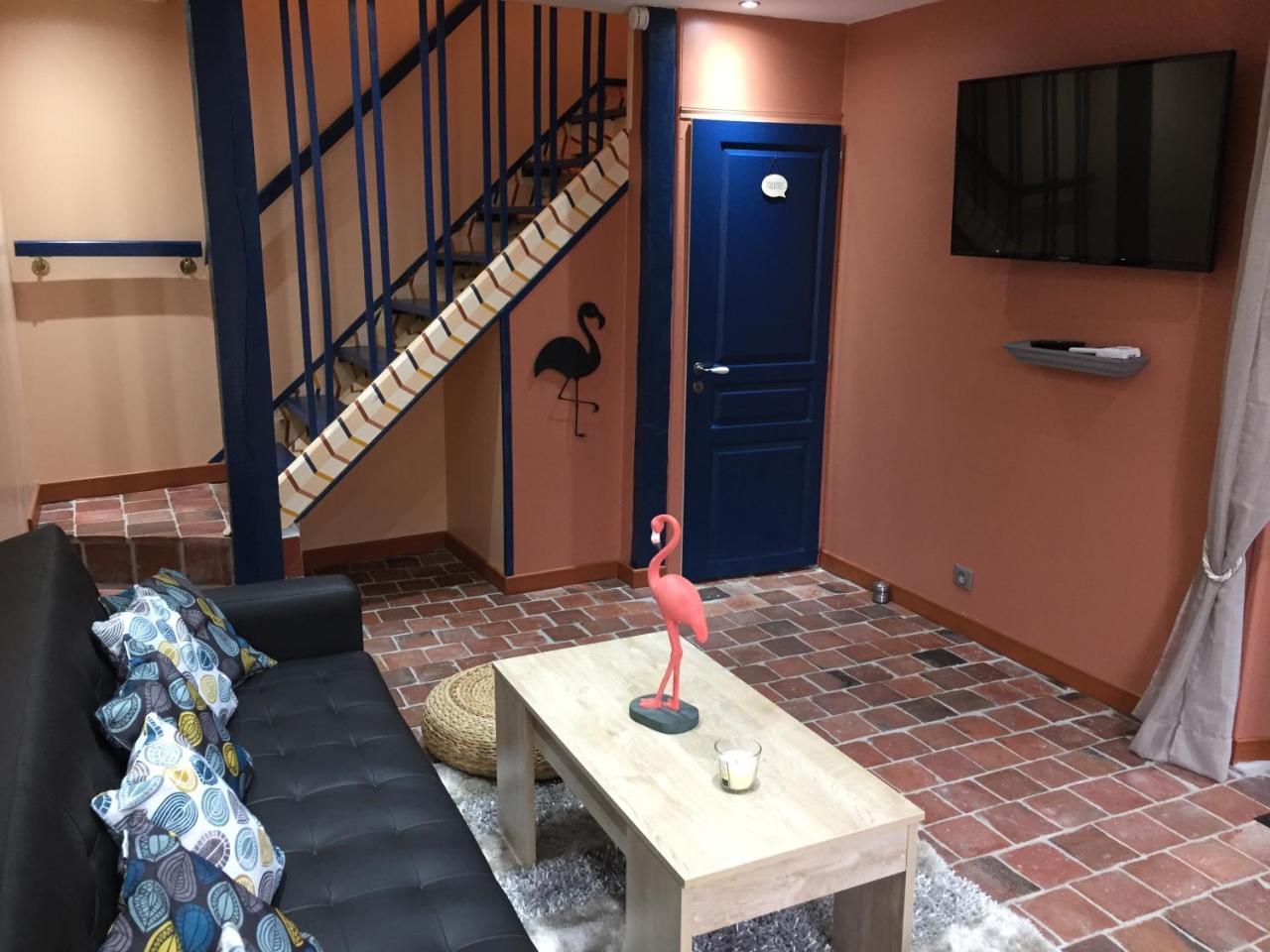 Saint-Maurice-le-Vieil Le Rouge & Blanc B&B 외부 사진